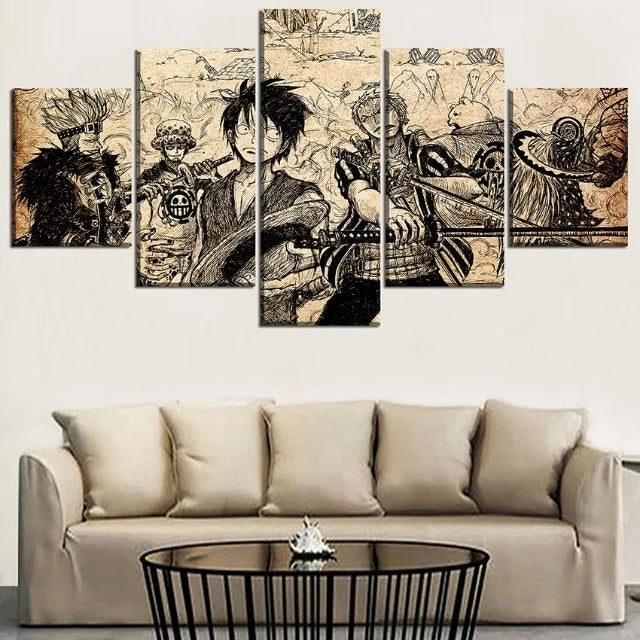 Tableau Toile One Piece Vintage