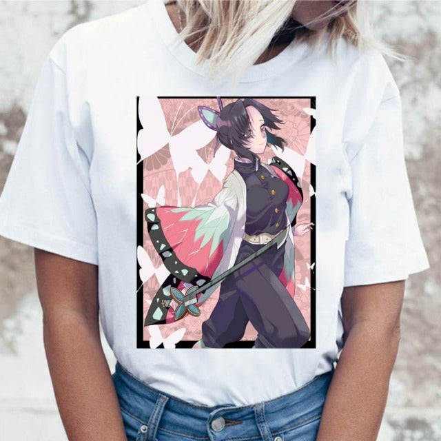 T-shirt Femme Shinobu Demon Slayer