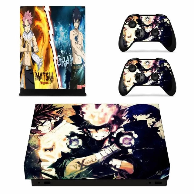 Sticker Autocollant Xbox One Fairy Tail Natsu & Grey