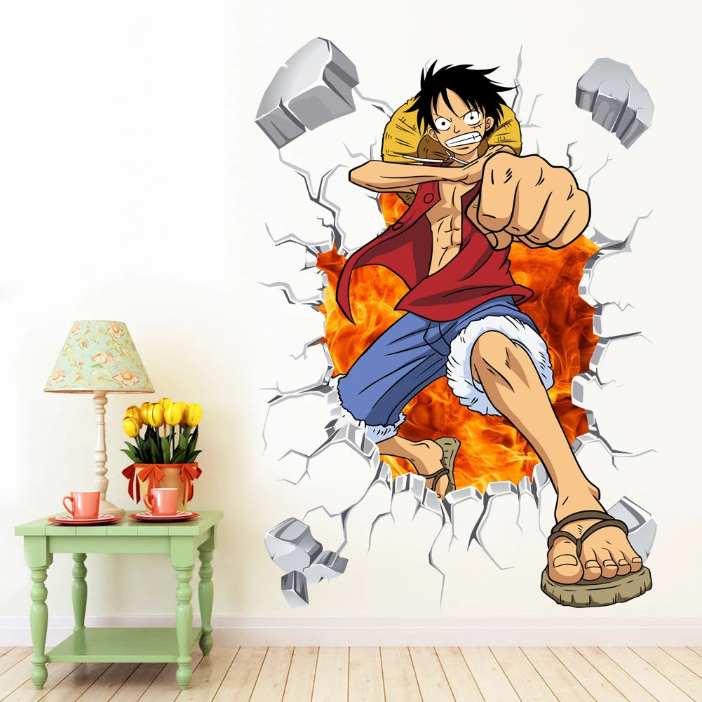 Vinilo decorativo One Piece Monkey D. Luffy