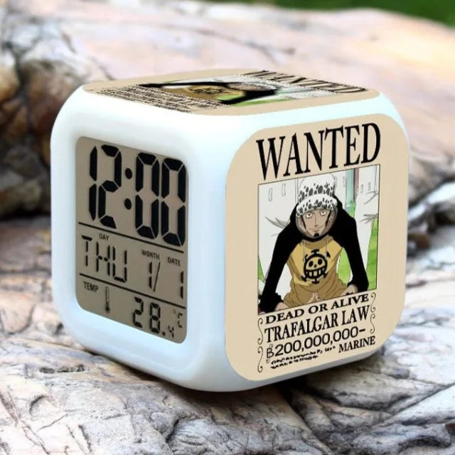 Réveil One Piece Wanted Trafalgar Law