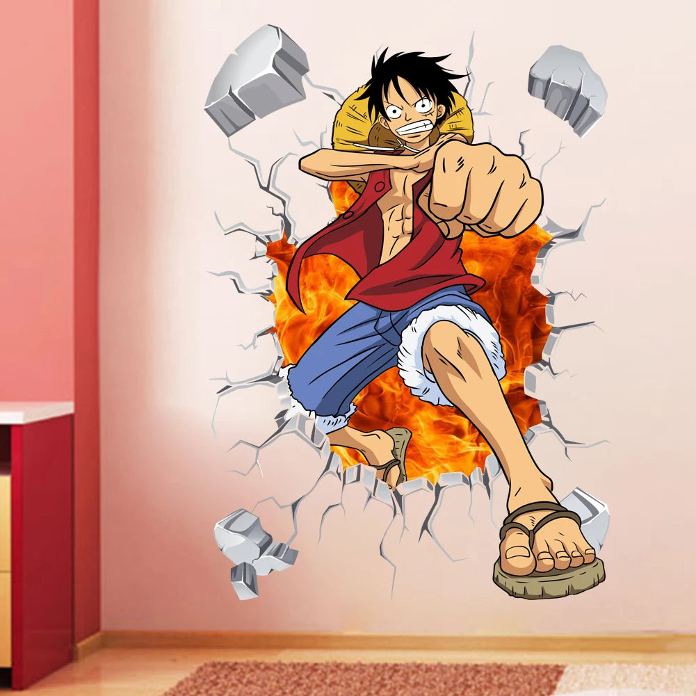 Vinilo decorativo One Piece Monkey D. Luffy