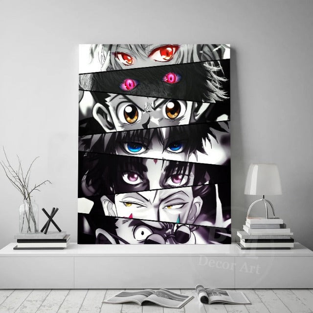 Toile Hunter x Hunter Personnages