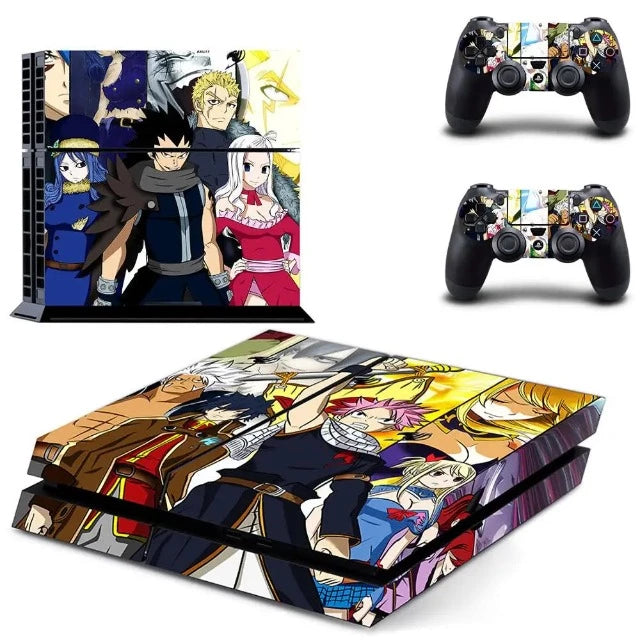 Sticker Autocollant PS4 Fairy Tail Natsu Dragnir