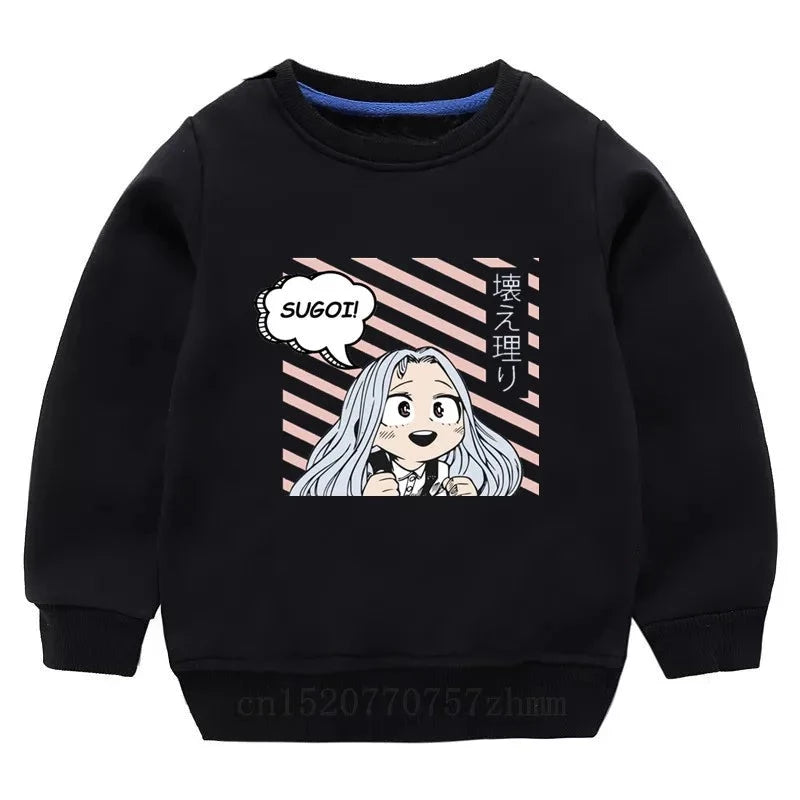 Sweat My Hero Academia Pull Enfant Sugoi NOIR