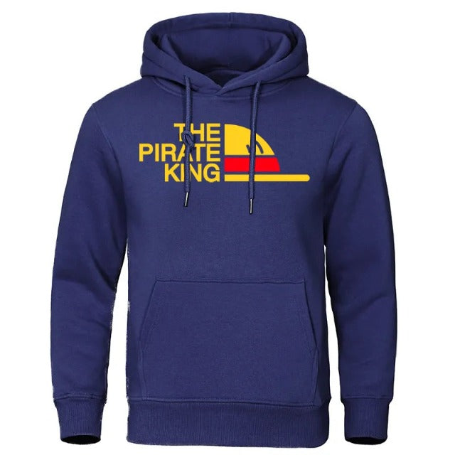 Sweat One Piece The Pirate King bleu