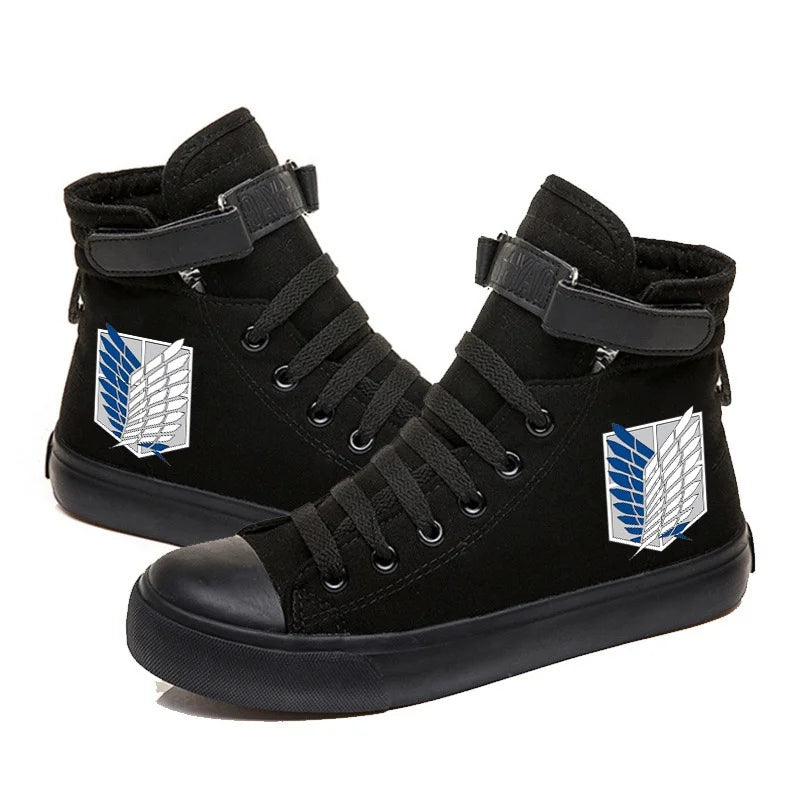 Chaussures Fermées Bataillons d'Exploration Attaque Des Titans Baskets Sneakers Adulte Homme Femme