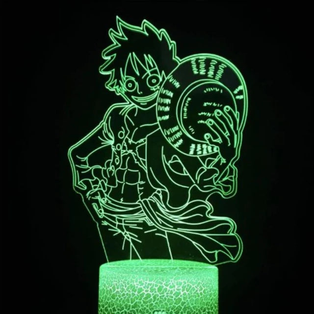 One Piece Ruffy Piratenlampe