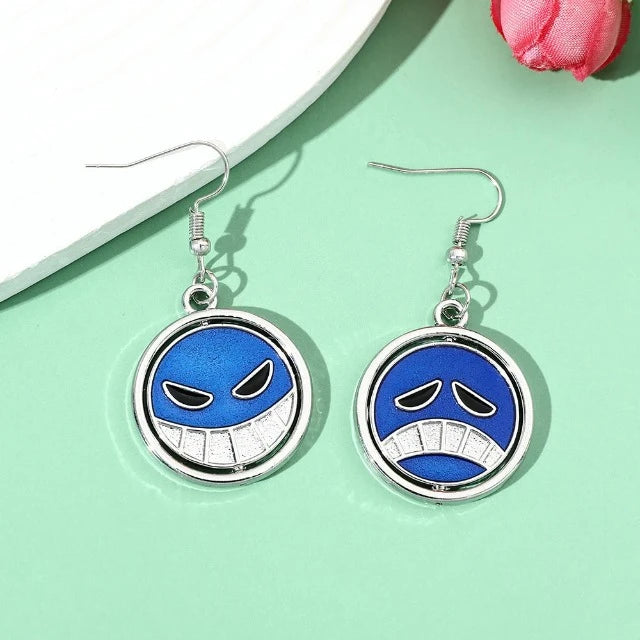 One Piece Portgas D. Ace Ohrringe