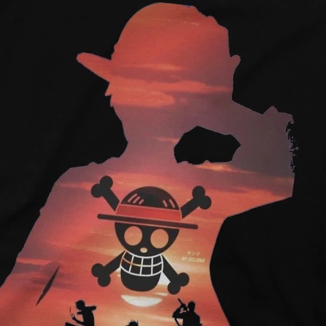 T-Shirt One Piece Luffy Jolly Roger