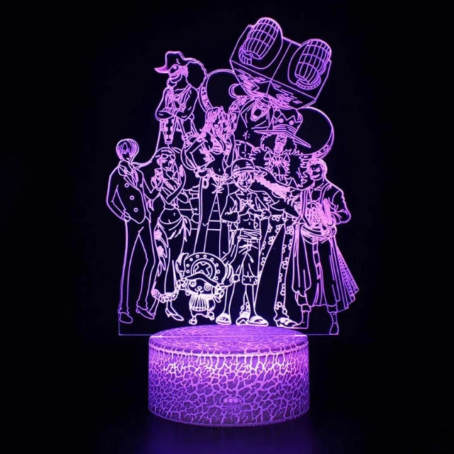 Lampe One Piece Personnages