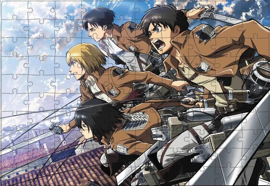 Puzzle Attaque des Titans 100 Pièces