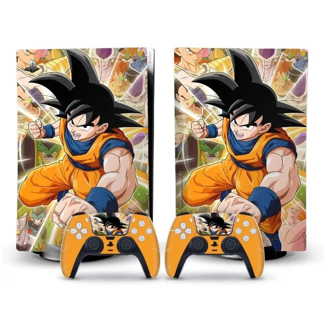 Sticker Autocollant PS5 Dragon Ball Z Sangoku