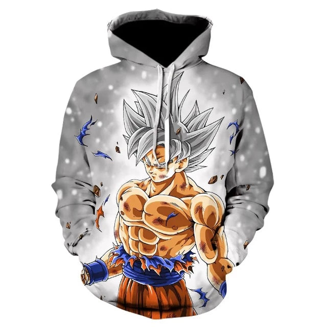 Sweat Pull Dragon Ball Super Goku Ultra Instinct