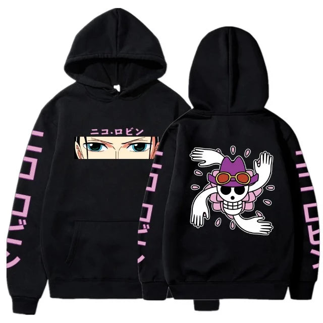 Sweat Pull One Piece Nico Robin Noir