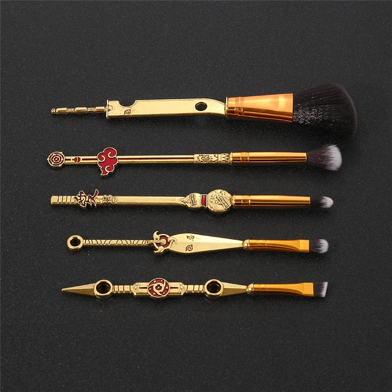 Pinceaux de Maquillage Naruto (Set de 5)