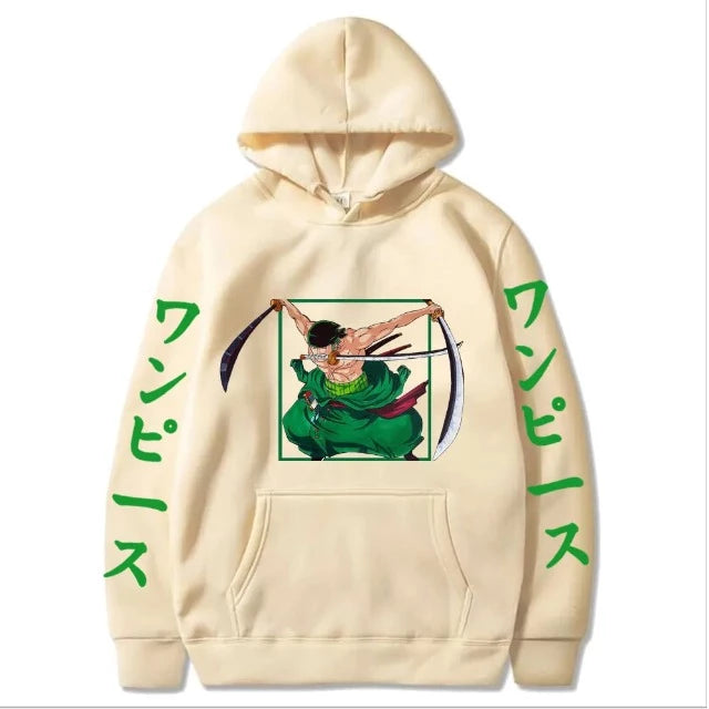 Sweat One Piece Zoro beige