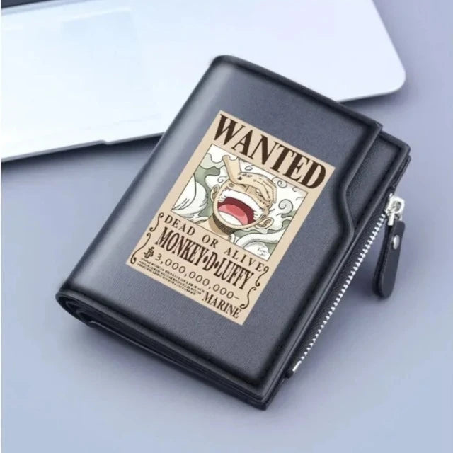 Portefeuille Porte-Monnaie One Piece Wanted Luffy Gear 5