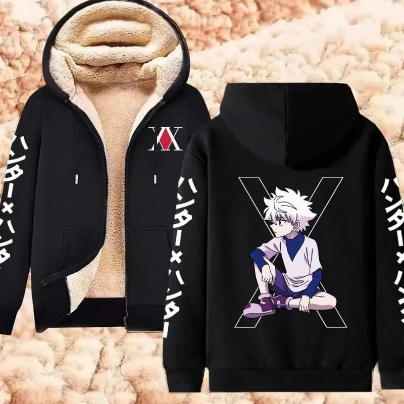 Veste Hiver Polaire Hunter x Hunter Kirua Zoldick