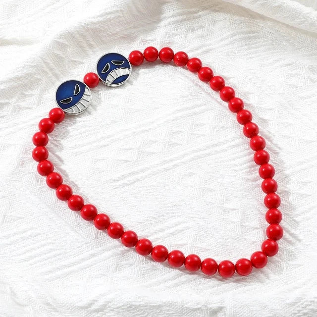 Collier et Bracelet One Piece Portgas D. Ace