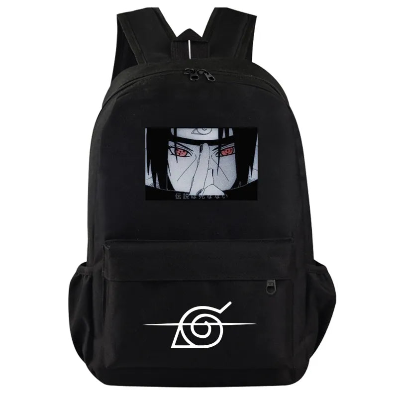 Sac À Dos Naruto Cartable Sasuke Sharingan Bretelles