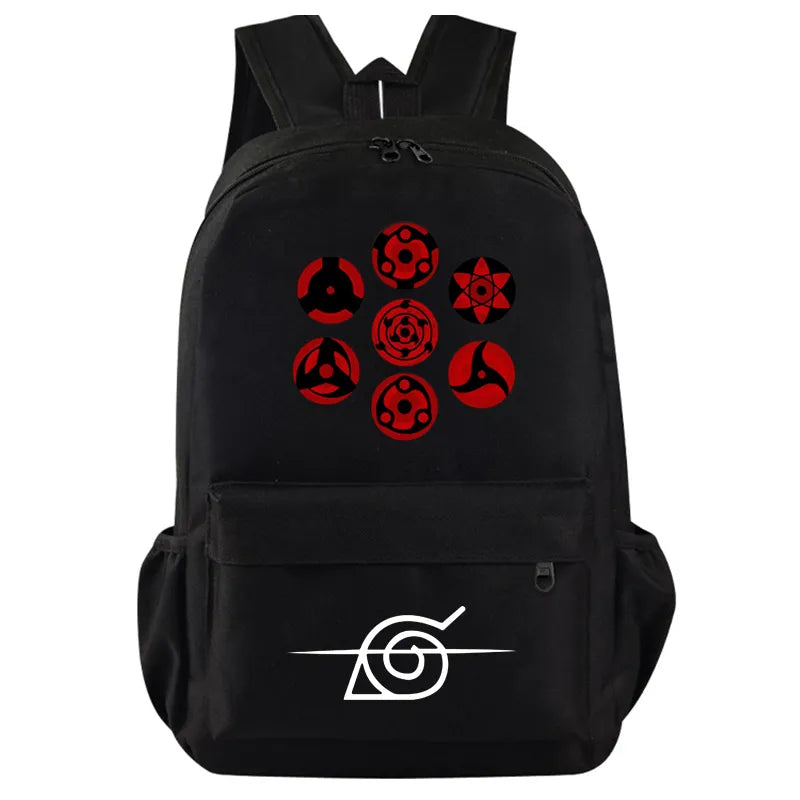 Sac À Dos Naruto Cartable Sharingans Bretelles