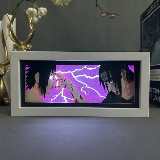 Sasuke &amp;amp; Itachi Lichtrahmen