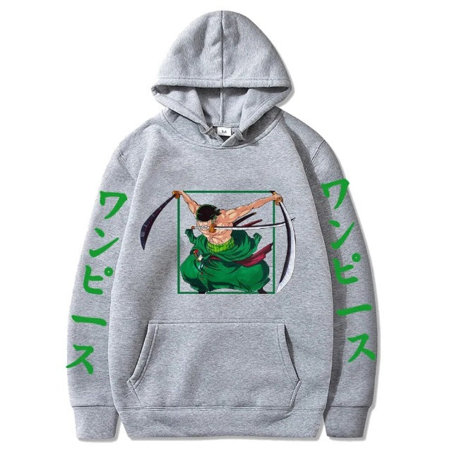 Sweat One Piece Zoro gris