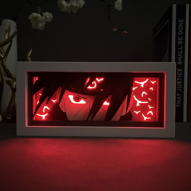 Cornice luminosa Naruto Itachi Uchiha