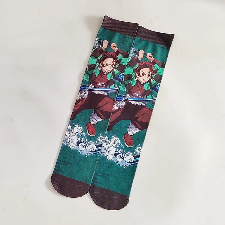 Paire de Chaussettes Demon Slayer Tanjiro