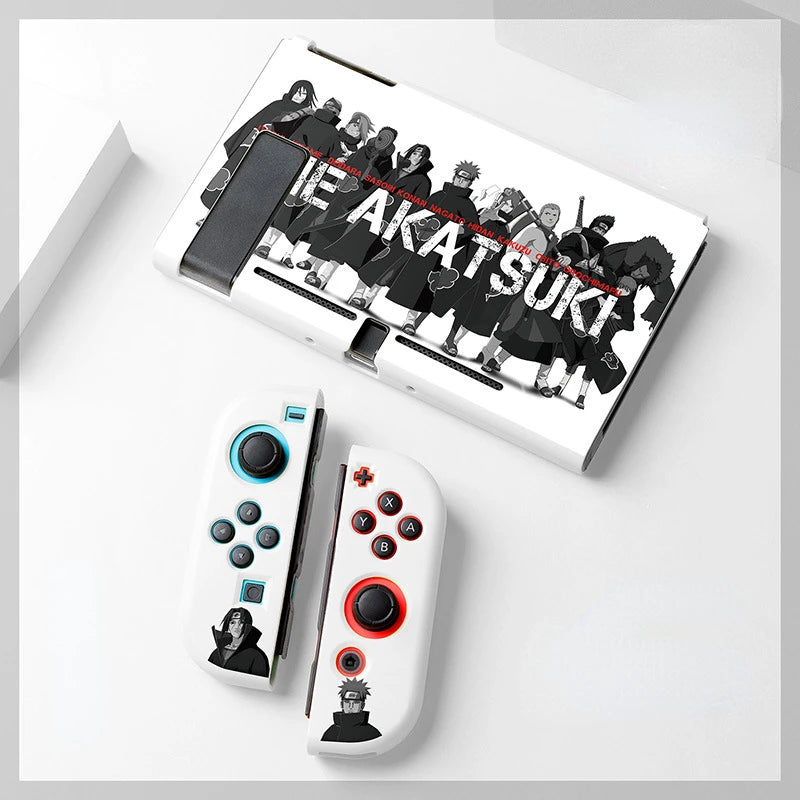 Coque Naruto Nintendo Switch Akatsuki Blanche