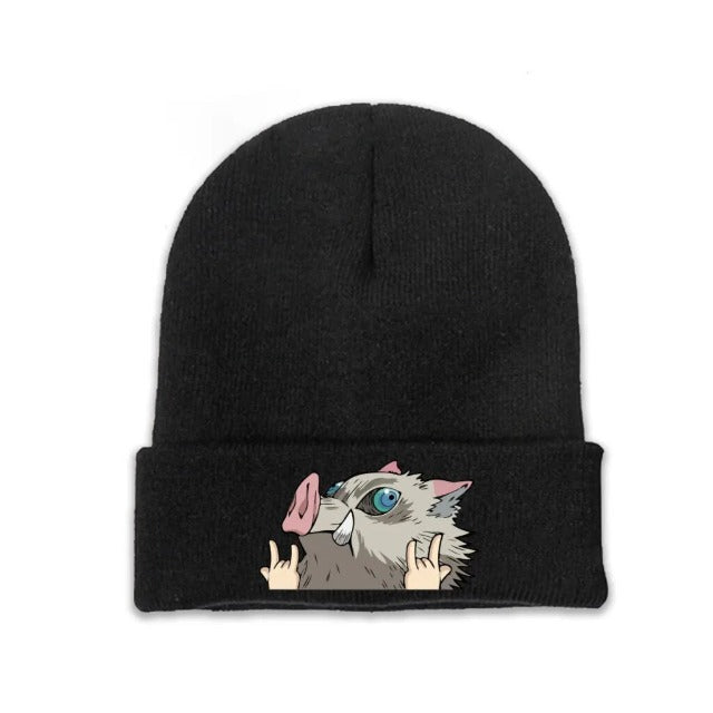 Cappello invernale Inosuke dell'uccisore di demoni