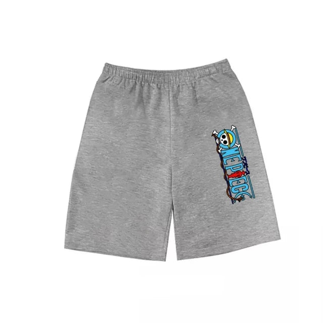 Short Enfant One Piece Gris 