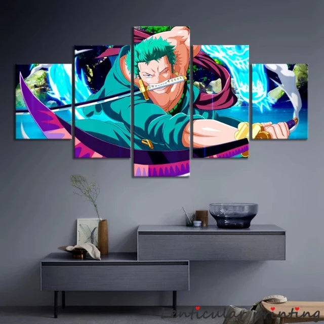 Tableau Cadre One Piece Roronoa Zoro Sabre