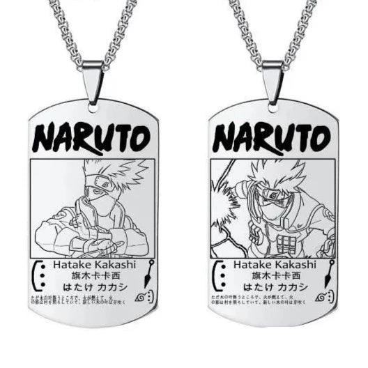 Collier Plaque kakashi hatake