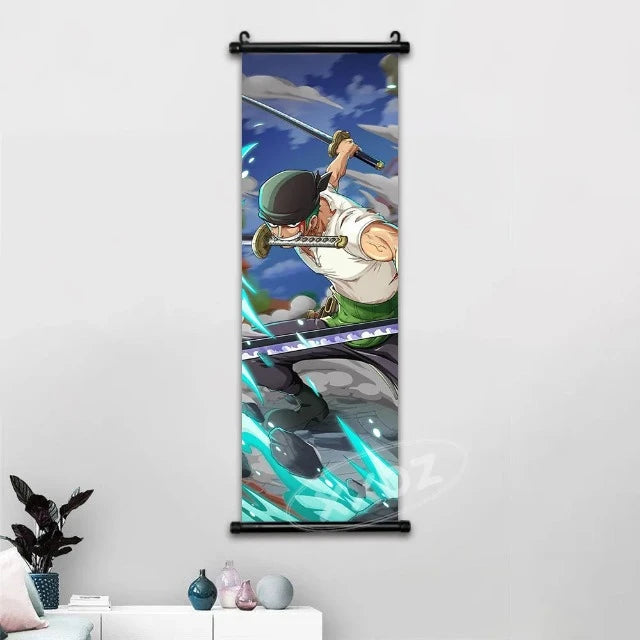 Poster Déroulant One Piece Roronoa Zoro