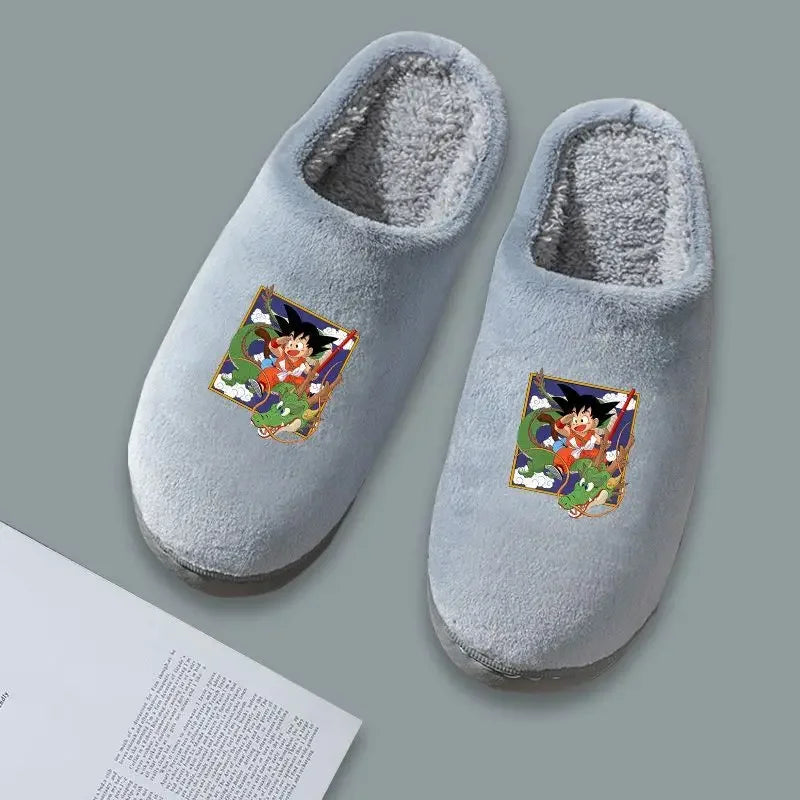 Chaussons Pantoufles Dragon Ball Z Goku &amp; Shenron