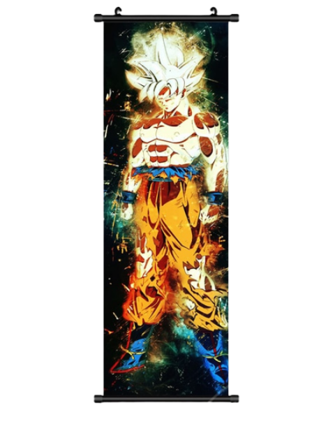 Poster Goku Ultra Instinct gemeistert Dragon Ball