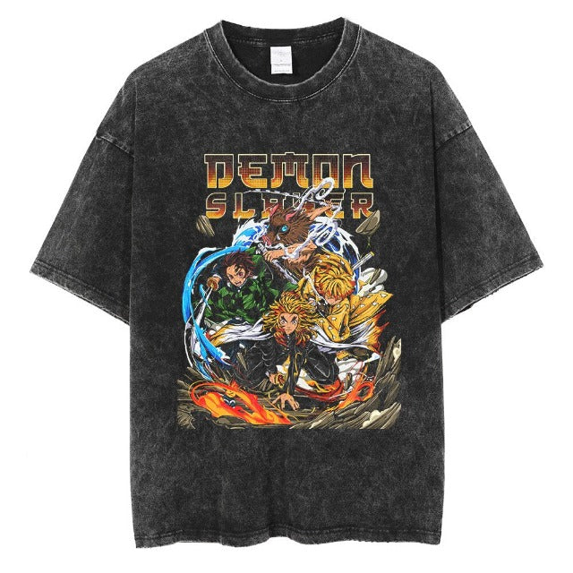 T-shirt Vintage Demon Slayer