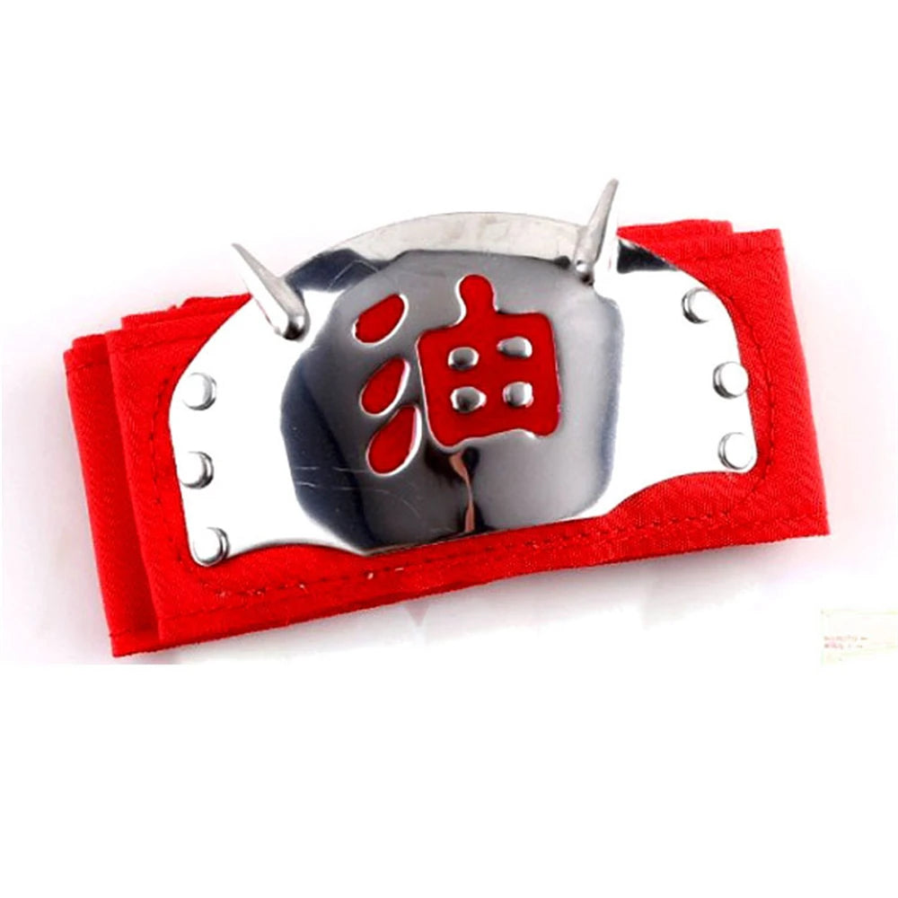 Bandeau Frontal Naruto Jiraya Gamamaru Rouge