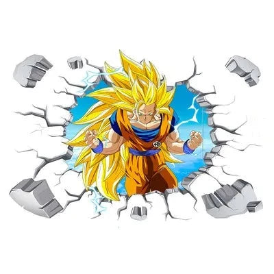 Sticker Mural Dragon Ball Z Goku SSJ 3