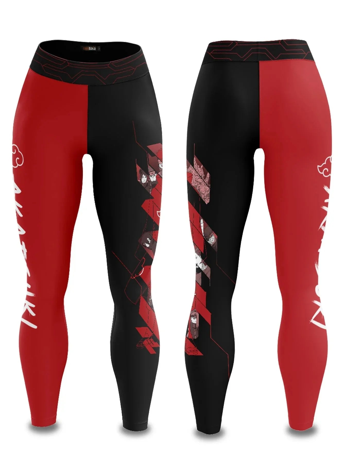 Legging Bicolore Naruto