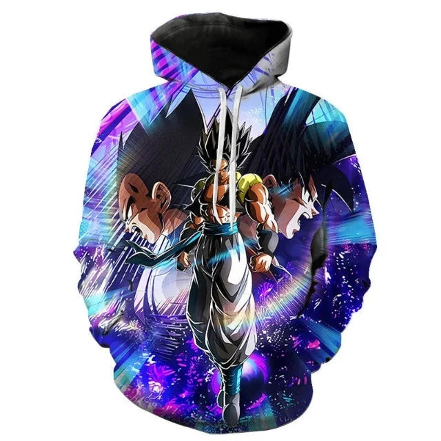 Sweat Pull Dragon Ball Z Goku Vegeta Fusion