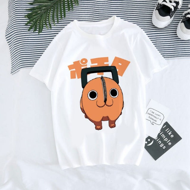 Pochita Dämon Kettensäge Mann T-shirt