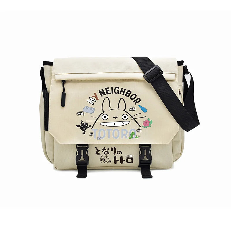 Cartable Bandoulière My Neighbor Totoro Sac Beige