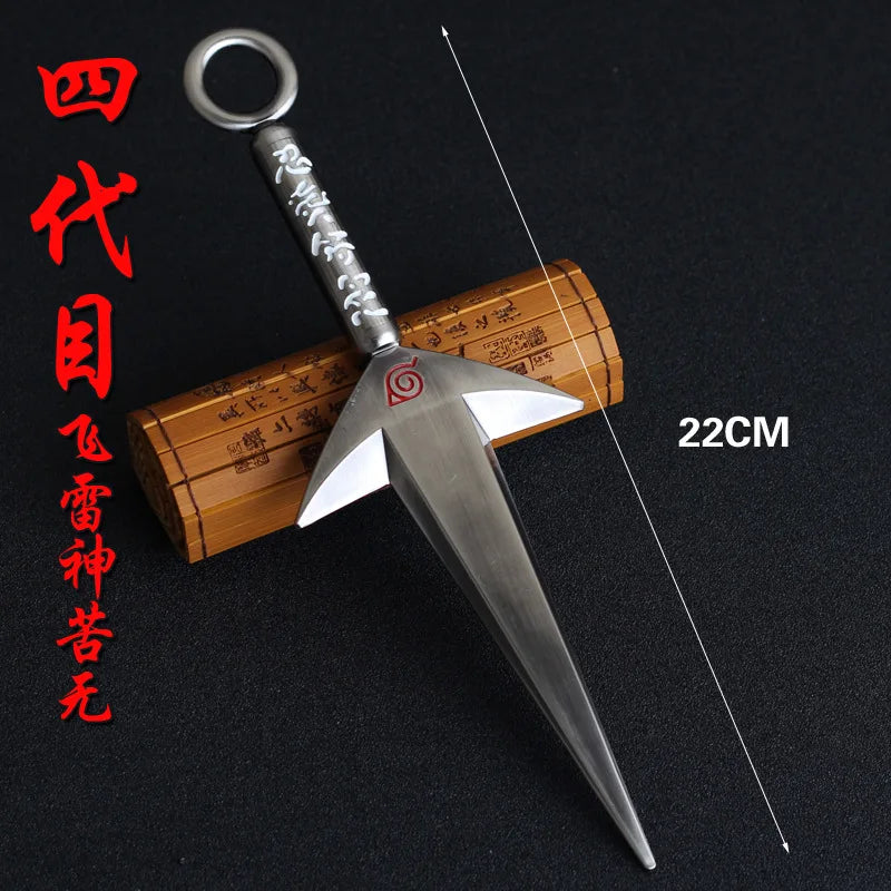 Kunai Naruto Argenté
