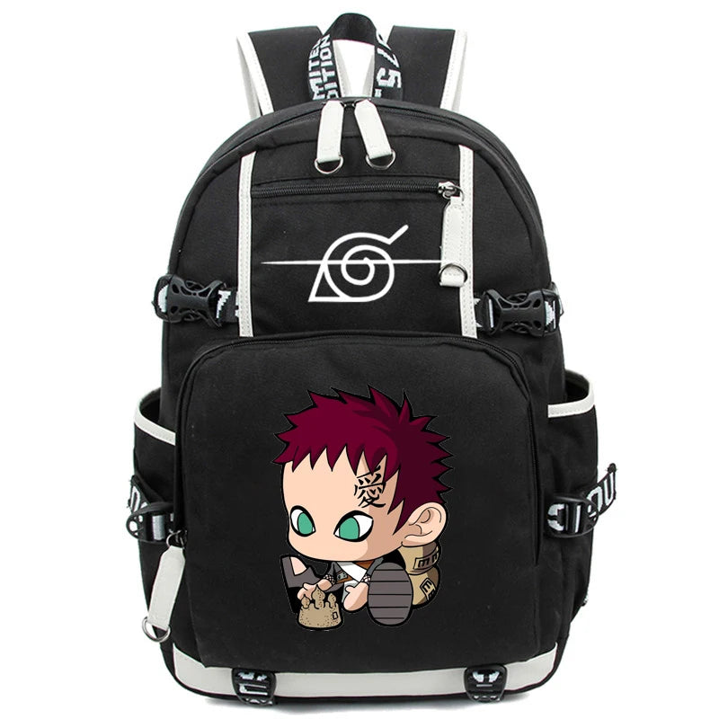 Cartable Naruto Sac À Dos Gaara Bretelles