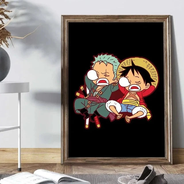 Poster One Piece Luffy et Zoro
