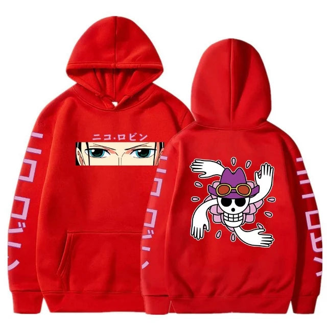 Sweat Pull One Piece Nico Robin Rouge
