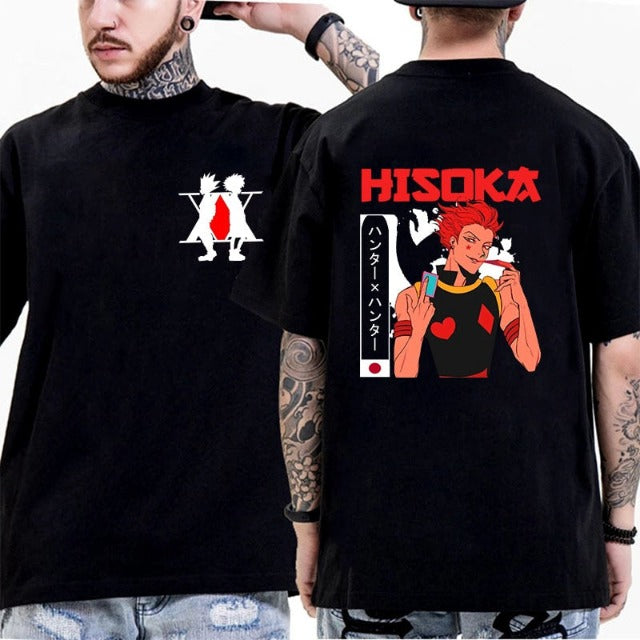 T-shirt Hisoka Hunter x Hunter logo